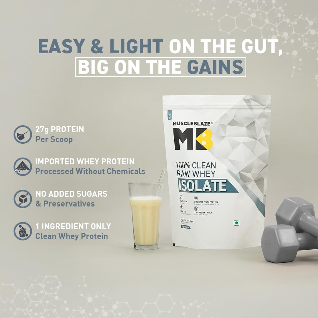 100% Clean Raw Whey Protein Isolate image 2