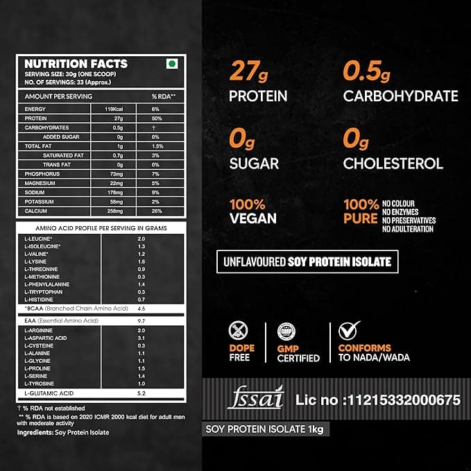 100% Soy Protein Isolate image 2