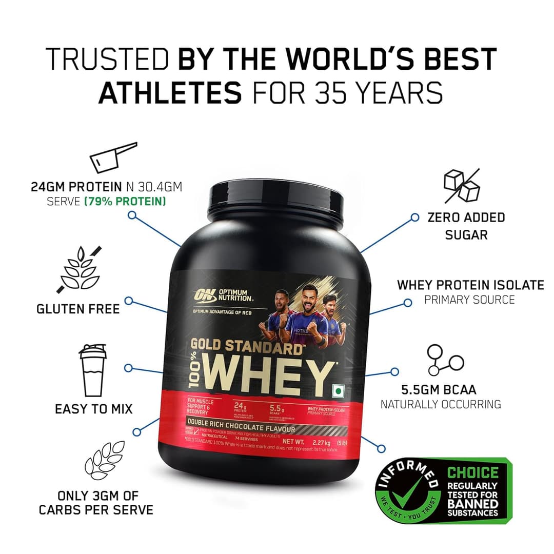 Gold Standard 100% Whey Protein image 2
