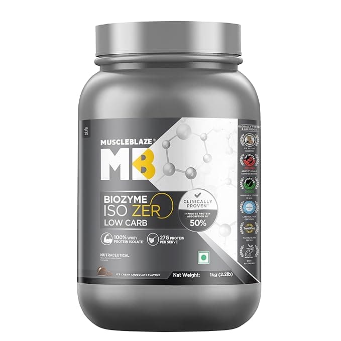 Biozyme Iso-Zero Whey Protein Isolate image 1