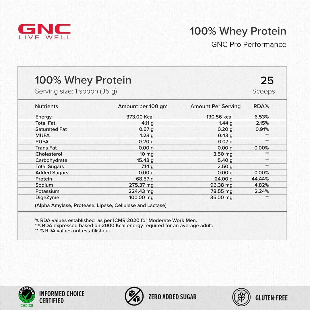 Pro Performance 100% Whey Protein image 2