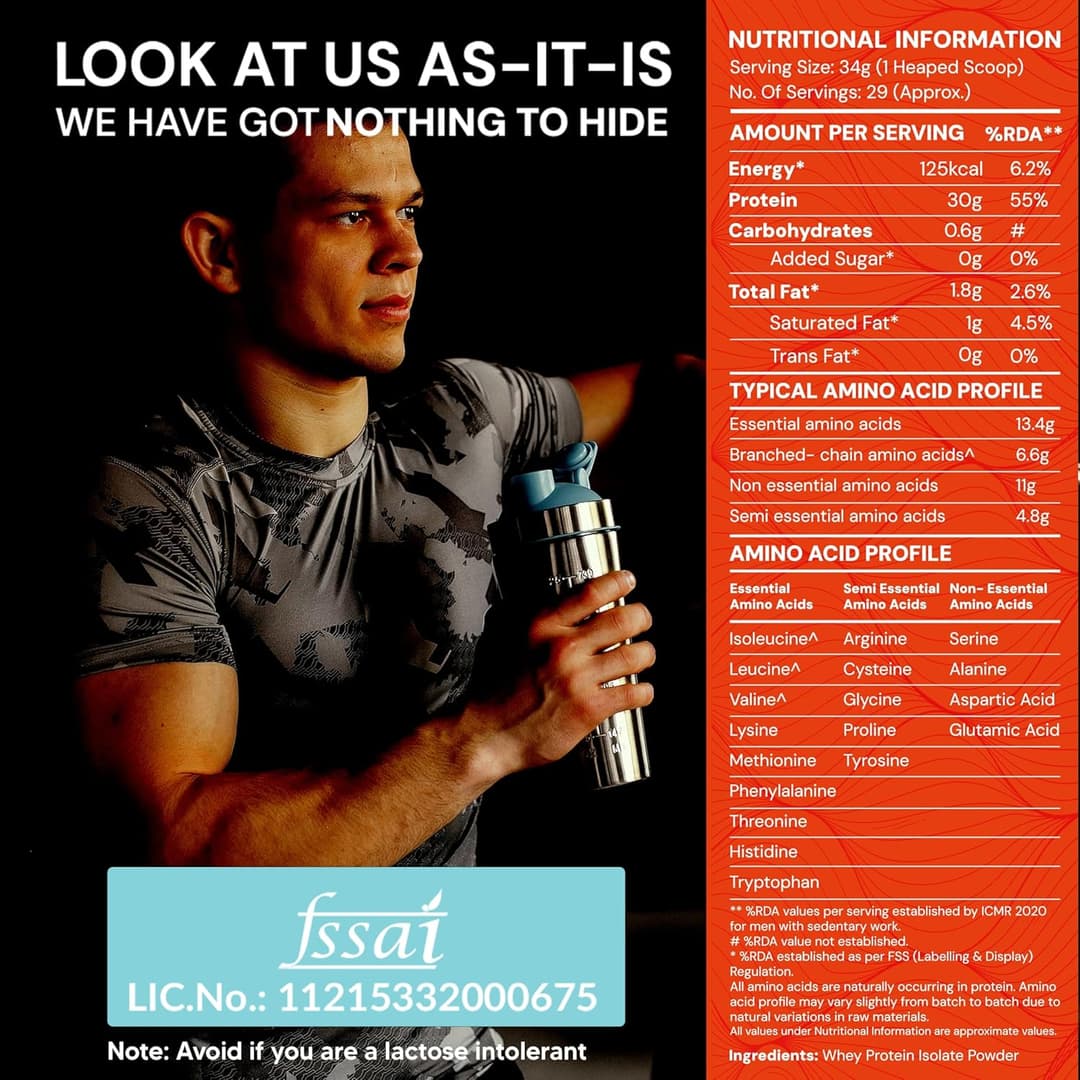 ONE Whey Protein Isolate image 2