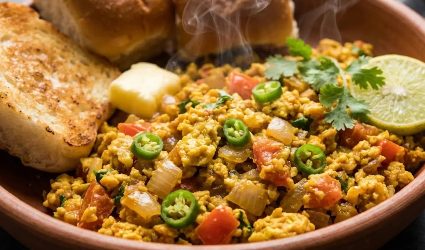 High Protein Egg Bhurji (Indian Scrambled Eggs)