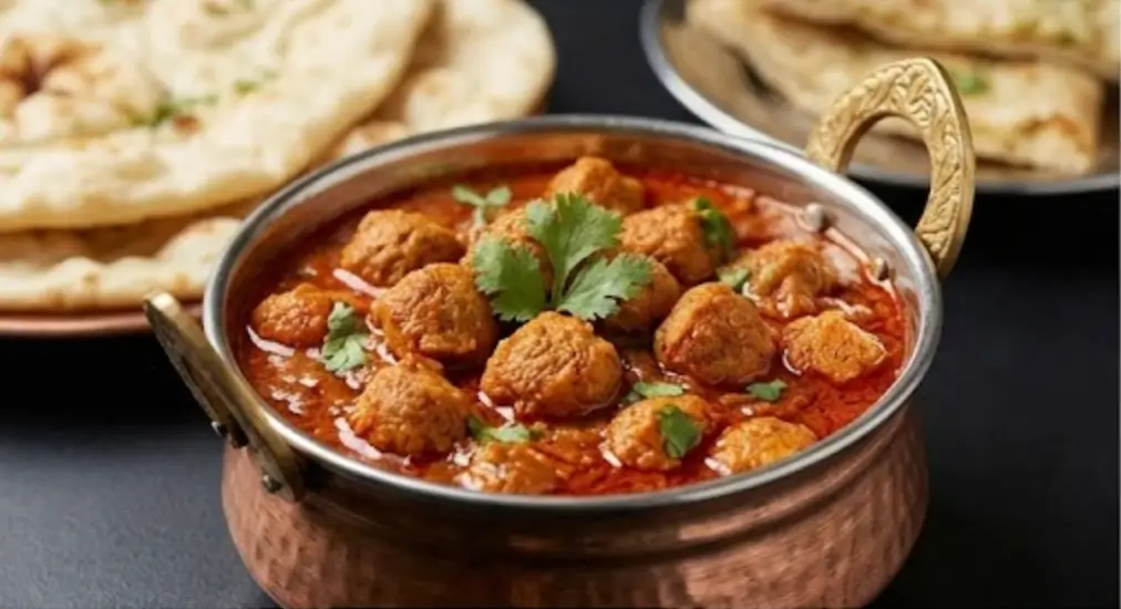 High Protein Soya Chunks Curry (Indian Style)